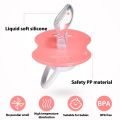 Baby Pacifier Set Silicone Nipples Chain Combination Baby Sleeping Pacifiers With Storage Box. 