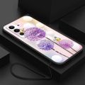 [Free Strap] VIVO V29 5G V29e V29Pro Stylish Dandelion Flower Phone Cover Liquid Silicon Case Shockproof Casing. 
