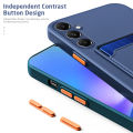 For Samsung Galaxy A05s Wallet Card Slot Silicone Back Cover For SamsungA05s GalaxyA05s Camera Shockproof Portable Card Case Soft Shell. 