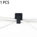 1/10/20 Pcs Nylon Cable Ties Reusable Sticky Adhesive Strap Organizer USB PC TV Cord Wire Plug Management Belt Marker Straps. 