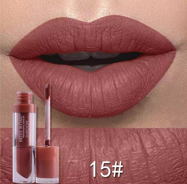 MISSs rose proffesional lmakeup liquid matte lip gloss-MULTICOLOR