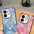 VRQR Electroplating anti Drop Casing For infinix Smart 9 Phone Phone Case Bauhinia Sparkling Paper Back Cover Hot 50i. 