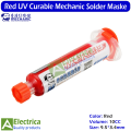 MECHANIC UV Solder Resist Mask 10CC BGA UV Curable Red Blue Black Yellow Green Solder Mask Solder Paste Oil Welding Paste by Electrica. 