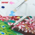 Painting Brush 1 Set 6 pcs Joyko BR-1 - School Artist Oil Watercolor Painting Tool Package. 