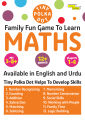 Classic Math -Tiny Polka Dots - with colorful cards - 12+ games for Kids. 
