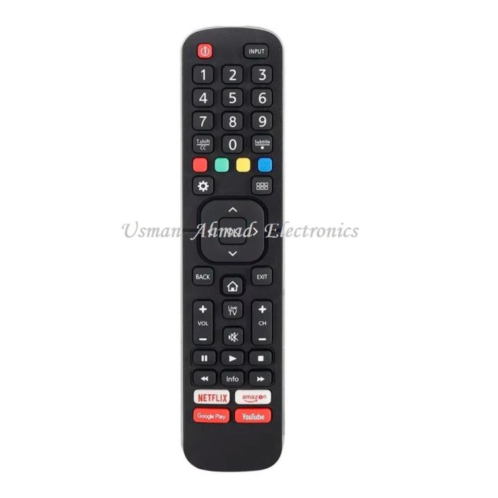 HISENSE Remote for Smart Android LED TV with NETflX & YouTub & Amazon Button