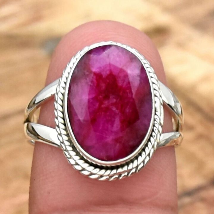 Ruby%20Gemstone%20Ring%20925%20Sterling%20Silver%20Handmade%20Girls%20Jewelry%20All%20Size%20-%20Image%203