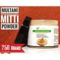 Multani Mitti (ملتانی مٹی) | Pakistan Pansar Organic Multani Mud | Multani Matti Powder 100% Natural - 250 gm. 