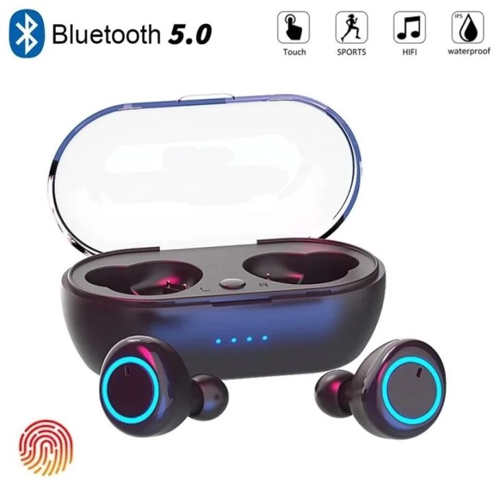 TWS Y30 Bluetooth Headphones Sports Headphones Y50 Wireless Bluetooth 5.0 Touch Motion Noise