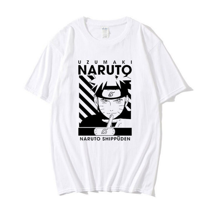 KH Store  T shirt for Men Naruto anime printed tshirt for men