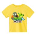 Funny T Shirt Cotton Men Women Pvz Plants Vs Zombie Plants Vs Zombie 2 Print Kids T Shirts Video Game Garden Warfare Plants. 