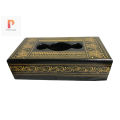 Wooden Tissue Box Nakshi Black - Fancy Tissue Box - Stylish tissue box - Wooden tissue box set - Decorative Wooden tissue box - Bridal tissue box - Tissue Box. 