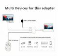 Type C to USB-C otg 4K Or 2K HDMI Port USB 3.0 Port 3 in 1 Hub Adapter Cable For  Notebooks. 