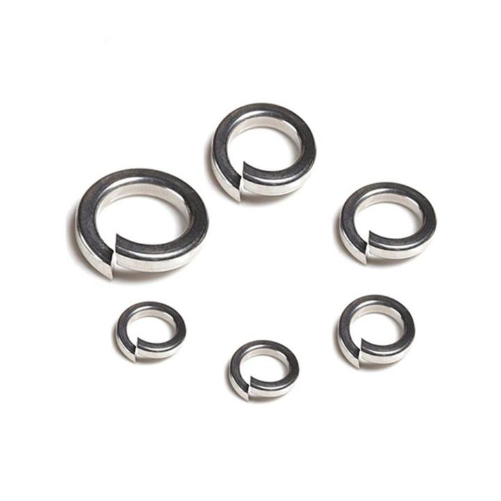 Stainless Steel SS 4mm Spring Washer (Pack of 10pcs)