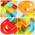 Special Cubes Parts Marble Run Track Maze Rolling Ball Race System Game Large Building Blocks Piano Slide Tunnel Swing Catapult. 