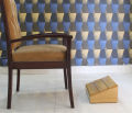 foot rest/ under table foot rest/ deodar lamination / multi functional/ glossy /study furniture/resting accessory. 