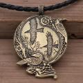 Odin Raven Amulet Crow Talisman Wicca Bird Jewelry Viking Necklace Dropshipping Valentines Day Gift. 