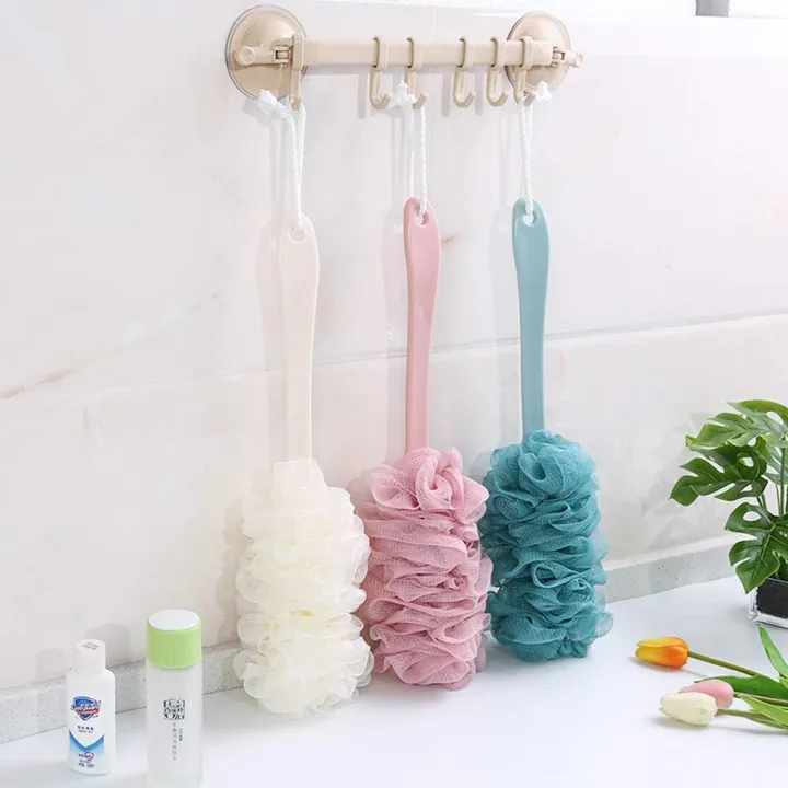 Decor%20Rack%20Bath%20Sponge%20with%20Handle,%20Shower%20Loofah%20Brush,%20Back%20Cleaning%20Scrubber,%208%E2%80%9D%20Long%20Curved%20Handle,%20Exfoliate,%20Rejuvenate%20Skin,%20Body%20Bathing%20Sponge%20with%20Long%20Mesh%20Pouf%20-%20Image%202