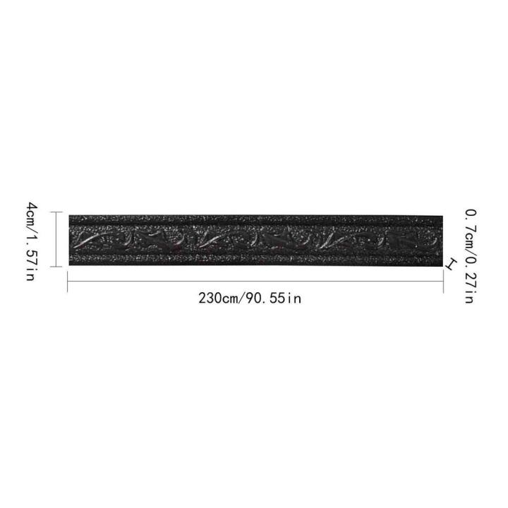 Self%20Adhesive%20Wall%20Border%20Strip%203D%20Skirting%20LineStickers%20White/Black%20Self%20Adhesive%20Wall%20Sticker%20Border%20Home%20Edge%20Strip%20Decor%20-%20Image%207