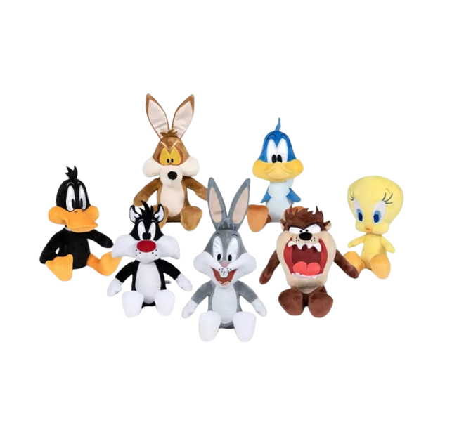 Looney Tunes Figures Soft Cuddly Cartoon Characters Stuffed Toys For Kids
