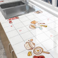 60x100cm Kitchen Oil-Proof Sticker Waterproof Self-Adhesive Wallpaper Heat Resistant Stove Decor. 