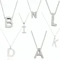 Little Lingerie presents the Silver Stainless Steel Alphabet Necklace, Locket, Pendants Chain for Girls, Boys, Men & Women | A to Z Your Name Alphabets | Order as many you can by just adding to cart then placing the order. 