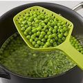 New Strainer Plastic Spoon Slotted Drain Water - Multicolor. 