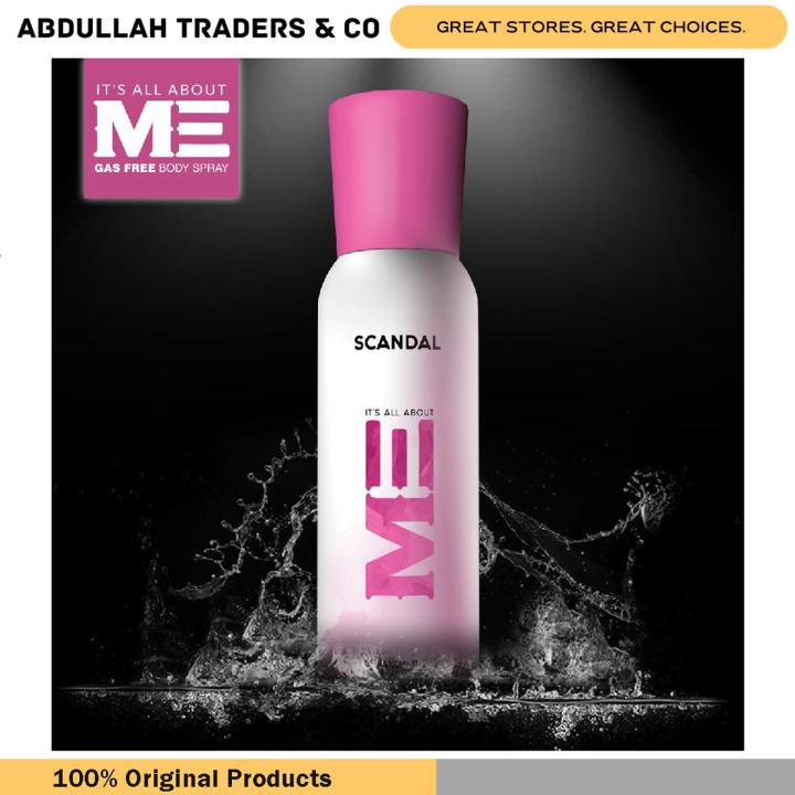 Me Scandal Gas Free Body Spray 120ml