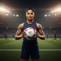 Sialkot Prime Football – Waterproof Size 5 PU Leather Hand-Stitched Match & Training Ball | Official Sialkot Soccer Ball for Kids & Adults. 