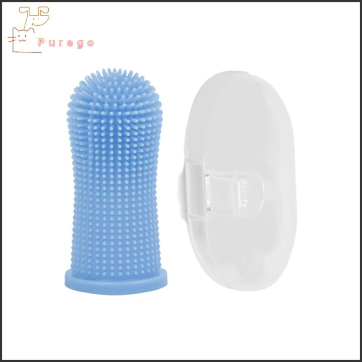Pet Toothbrush Effective Silicone Material Pet Toothbrush