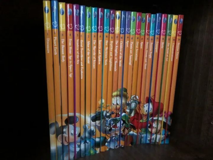Disney's Wonderful World of Knowledge (Volumes 1-24) - Hard Cover