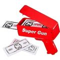My Toy Kid Super Money Gun Cash Cannon for Wedding, Parties and Fun – Includes 100 Fake Dollars Money Gun.. 