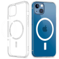 iPhone Clear Magsafe Case - Transparent TPU Silicone Cover. 