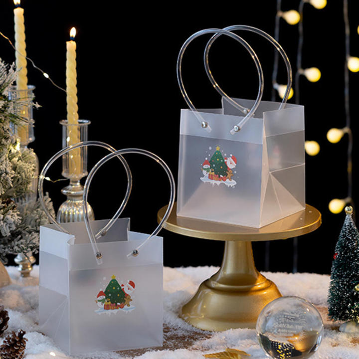Xmas Tree Bag Biscuit Bag Gift Bags Christmas Supplies Gift Bag Paper Bag Merry Christmas Gift Bag Paper Gift Bag