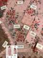 Iznik Pink Luxury Chikankari Lawn Dress. 