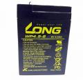 LONG BATTERY 6V 4.5AH lead acid. 