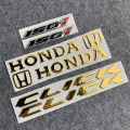 1 Set 3D Soft Glue Honda Logo Sticker Motorcycle Logo HONDA Click 125i 150i Logo Sticker. 