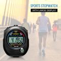 Electronic Digital Sport Stopwatch Timer with Date Time Alarm Compass. 