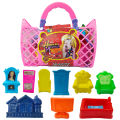 Hand Bag With Doll House Accessories - 10 PCS. 