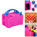 Electric Balloon Pump Double Air Hole Pump 73005 Electric Inflator Balloon Pump. 