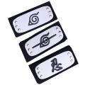 Anime Naruto Kakashi Sasuke Hidden Leaf Village Headband Konoha Cosplay Armband Headwea Costume Accessories. 