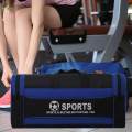 Travel Duffle Bag Adults Portable Sports Gym Bag for Weekend Outdoor Fitness Blue. 