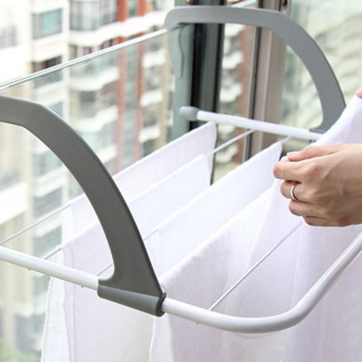 Folding%20Towel%20Clothes%20Drying%20Hanger%20Shelf%20Balcony%20Laundry%20Storage%20Holder%20Rack%20-%20Image%207