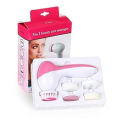 SP Dealz 5 in 1 Face Facial Exfoliator Electric Massage Machine Care Cleanser Massager Kit For Smoothing Body Beauty Skin Cleaner Facial Massager Machine for Women- Multicolor. 