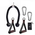 Tricep Rope Push Pull Down Cord For Bodybuilding Exercise Gym Workout Biceps Back Shoulder Fitness Exercise Body Equipment. 