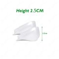 Invisible Height Increase Insoles Women Men Heel Pads Silicone Gel Heel Cups Lift Socks Insole For Heel Arch Support Foot Care. 