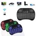 Mini Touch Pad Rf 500 Wireless With 3 Colour Backlight Keyboard Mouse. 