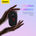 Baseus F01B Silent Wireless Mouse, Tri-Mode Bluetooth Mouse with 1600 Dpi Compatible with PC, Mac, Laptop, Tablets. 