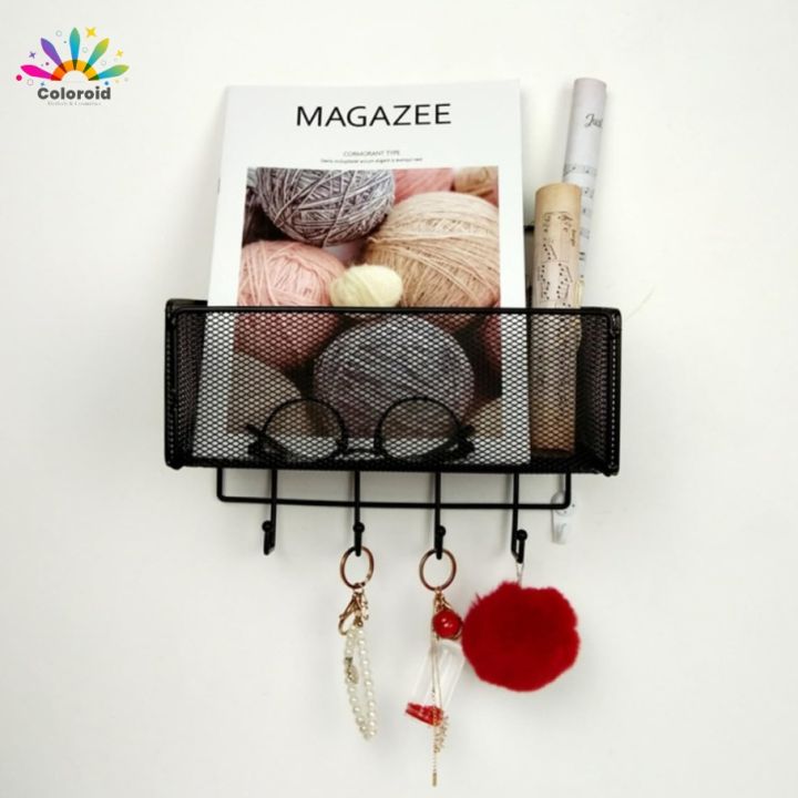 New%20Elegant%20Wall-Mounted%20Metal%20Wire%20Spice%20Rack%20with%204%20Hooks%20%E2%80%93%20Hanging%20Storage%20Baskets,%20Bathroom%20Shower%20Caddy,%20Kitchen%20Organizer,%20Sink%20Storage%20Shelf%20-%20Image%204