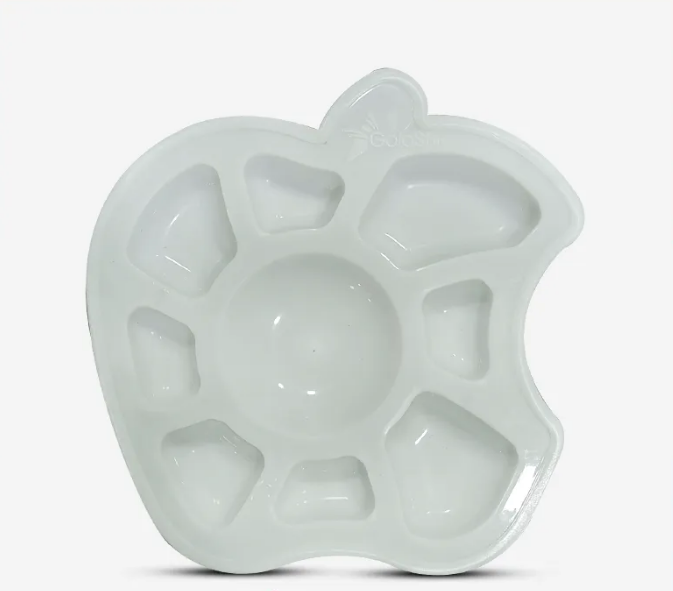 mixing palette apple shape, 9color